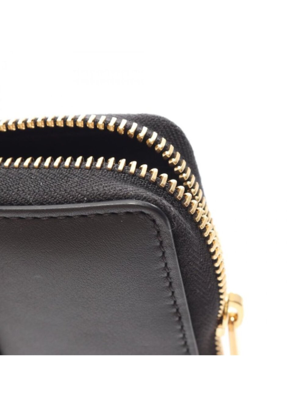 Gucci Round Wallet Basket Black Ivory Leather - Picture 10 of 11